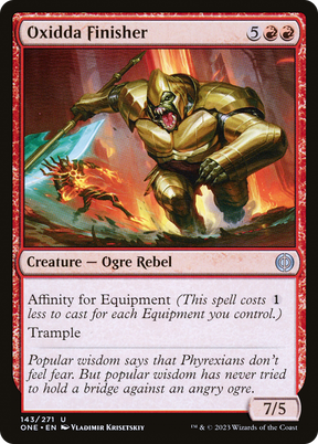 Magic: The Gathering - Oxidda Finisher - Phyrexia: All Will Be One