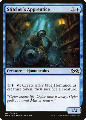 Magic: The Gathering - Stitcher's Apprentice Foil - Ultimate Masters
