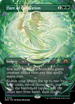 Magic: The Gathering - Flare of Cultivation Foil - Modern Horizons 3