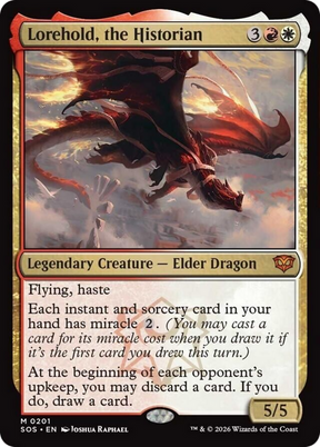 Magic: The Gathering - Lorehold, the Historian - Secrets of Strixhaven