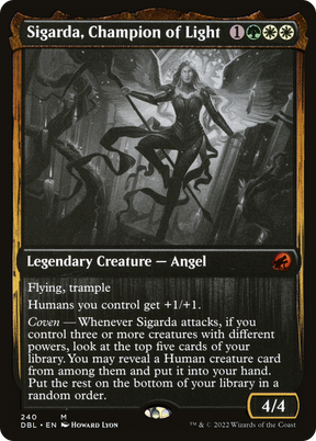 Magic: The Gathering - Sigarda, Champion of Light Foil - Innistrad: Double Feature