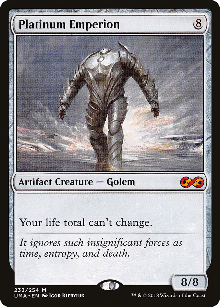 Magic: The Gathering - Platinum Emperion Foil - Ultimate Masters