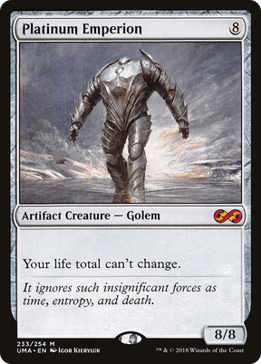 Magic: The Gathering - Platinum Emperion Foil - Ultimate Masters