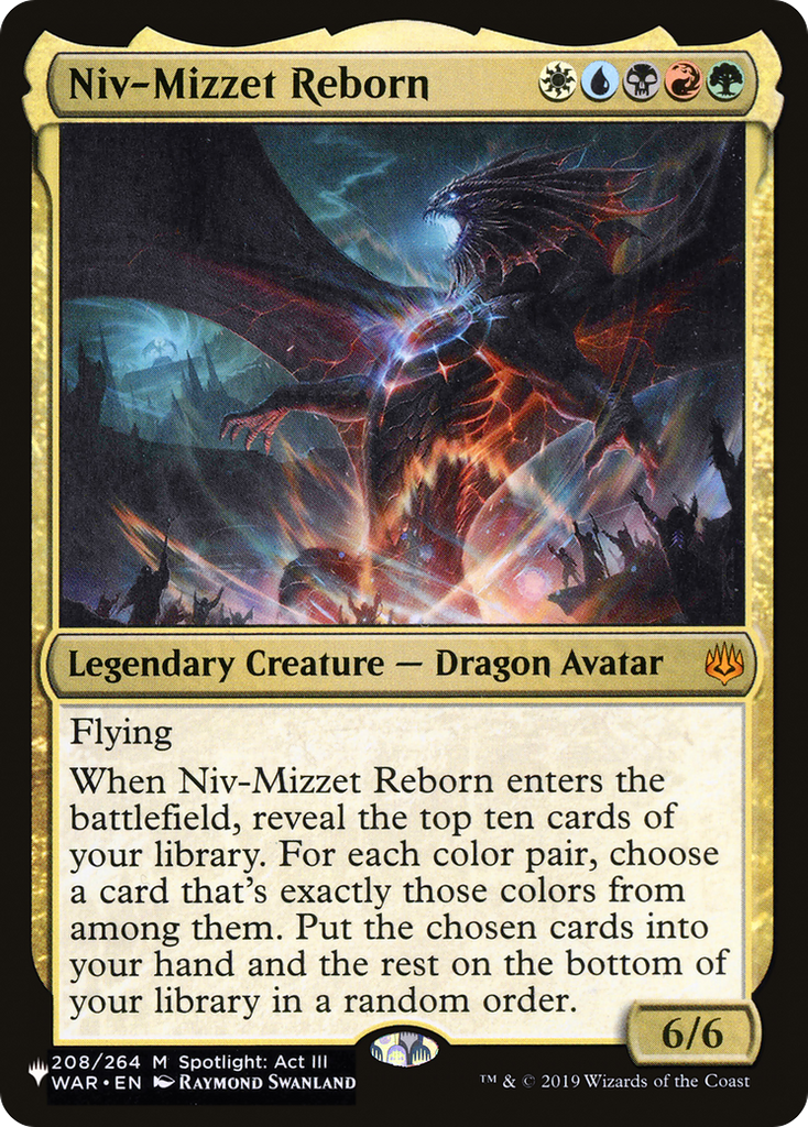 Magic: The Gathering - Niv-Mizzet Reborn - The List