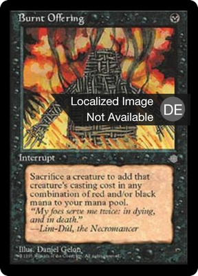 Magic: The Gathering - Brandopfer - Ice Age
