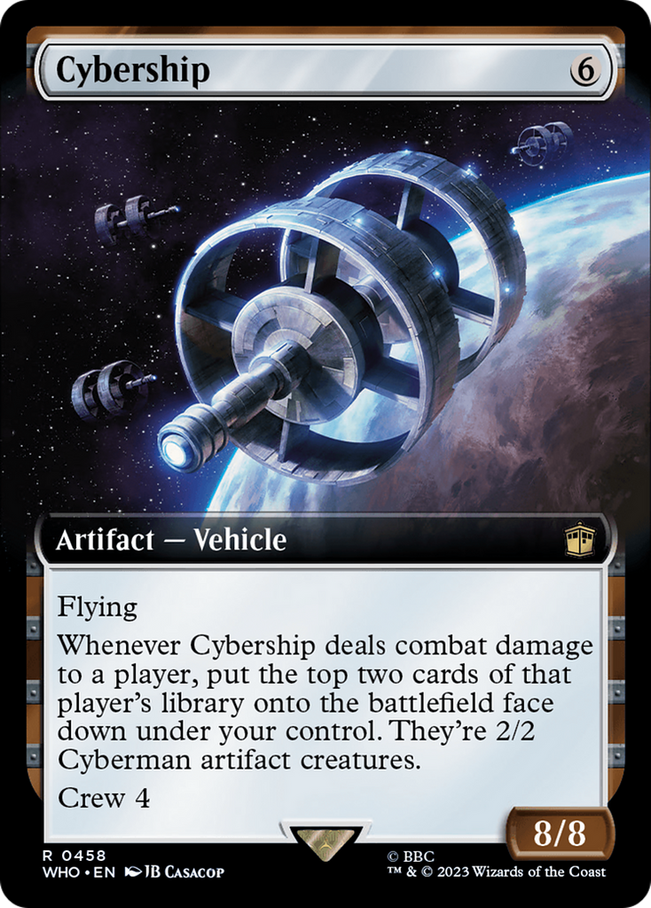 Magic: The Gathering - Cybership - Doctor Who