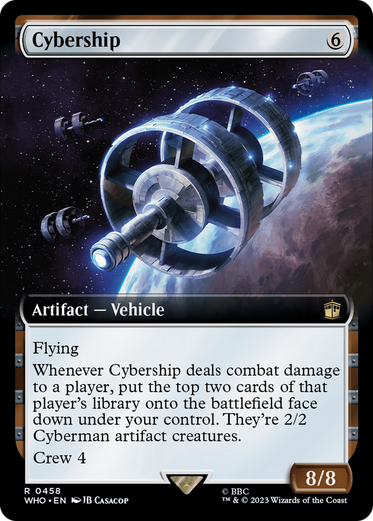 Magic: The Gathering - Cybership Foil - Doctor Who