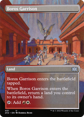 Magic: The Gathering - Boros Garrison Foil - Double Masters 2022