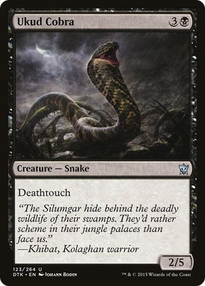 Magic: The Gathering - Ukud Cobra Foil - Dragons of Tarkir