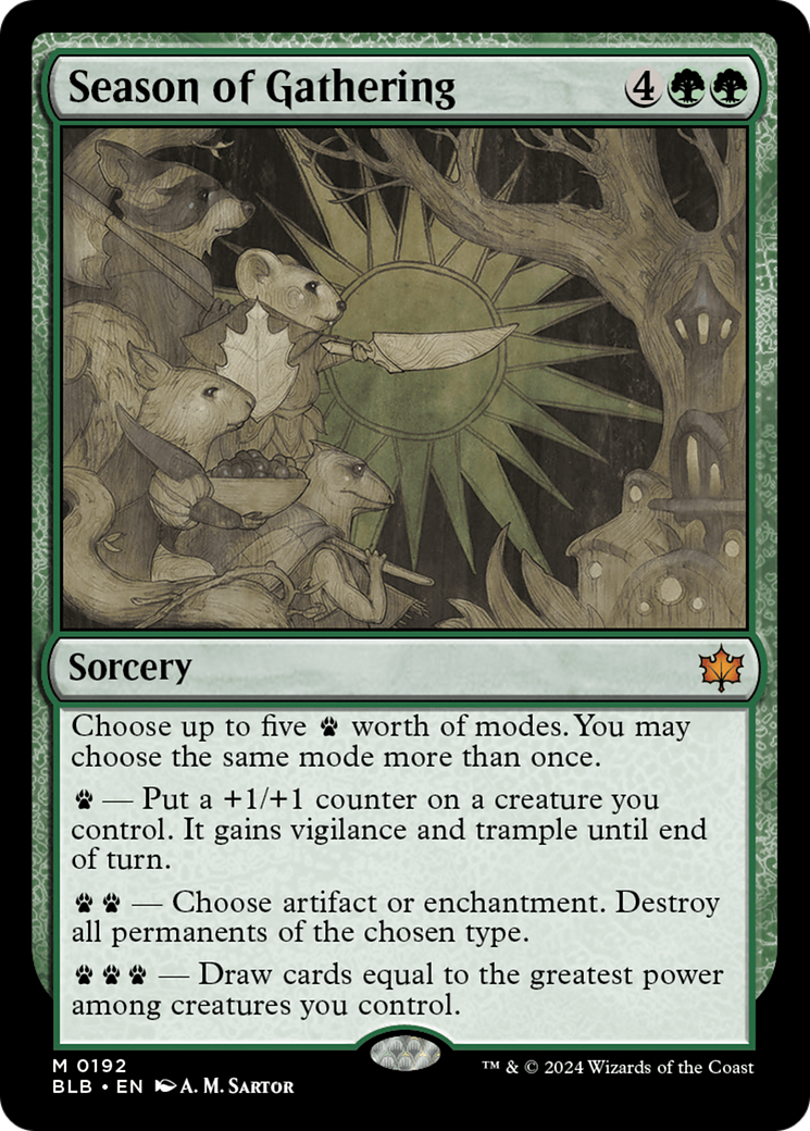 Magic: The Gathering - Season of Gathering Foil - Bloomburrow