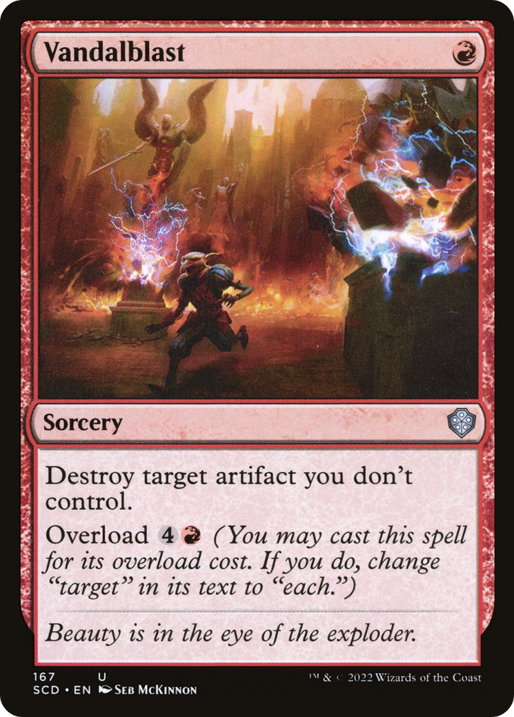 Magic: The Gathering - Vandalblast - Starter Commander Decks
