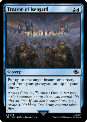 Magic: The Gathering - Treason of Isengard - The Lord of the Rings: Tales of Middle-earth