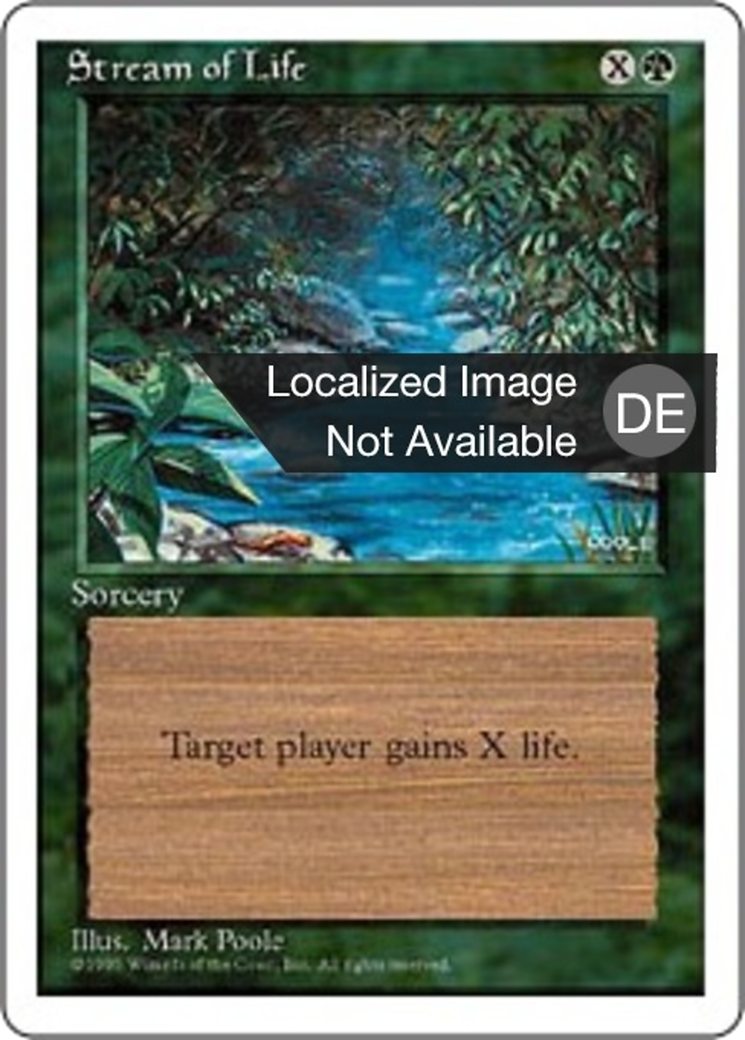 Magic: The Gathering - Lebensquelle - Fourth Edition