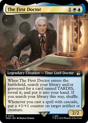 Magic: The Gathering - The First Doctor Foil - Doctor Who