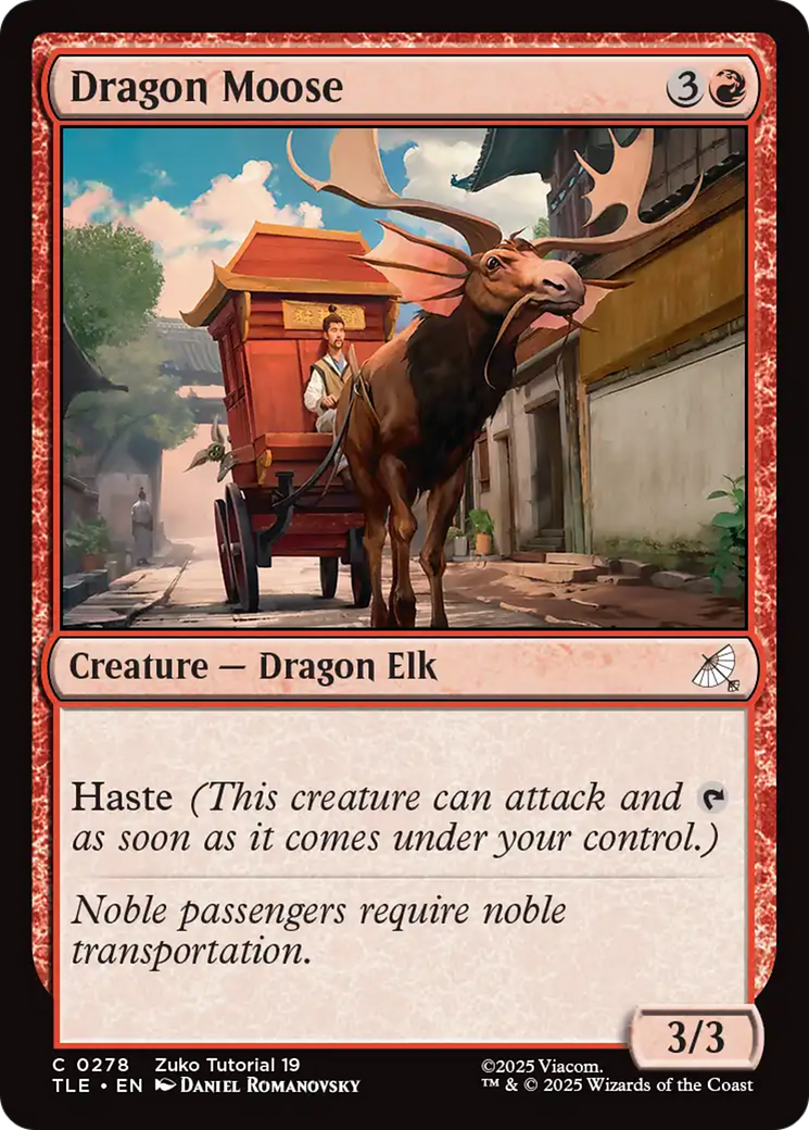 Magic: The Gathering - Dragon Moose - Avatar: The Last Airbender Eternal