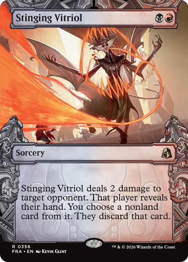 Magic: The Gathering - Stinging Vitriol - Reality Fracture