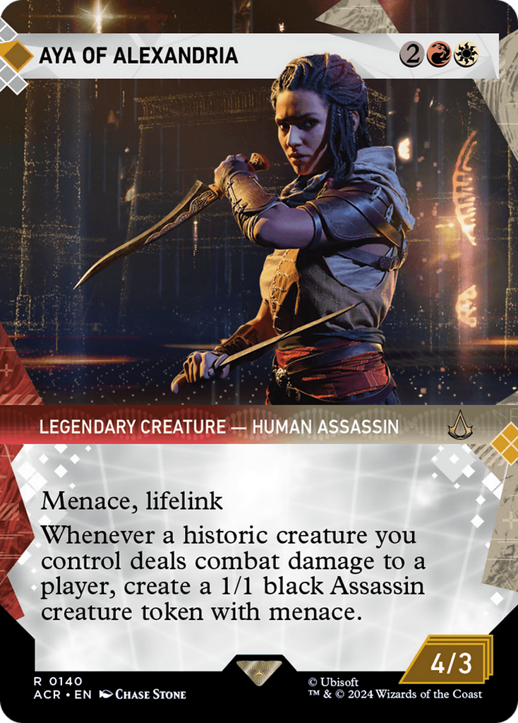 Magic: The Gathering - Aya of Alexandria Foil - Assassin's Creed