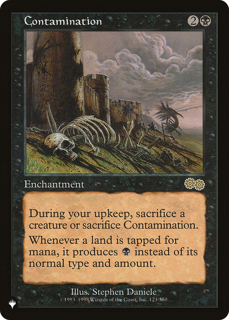 Magic: The Gathering - Contamination - The List