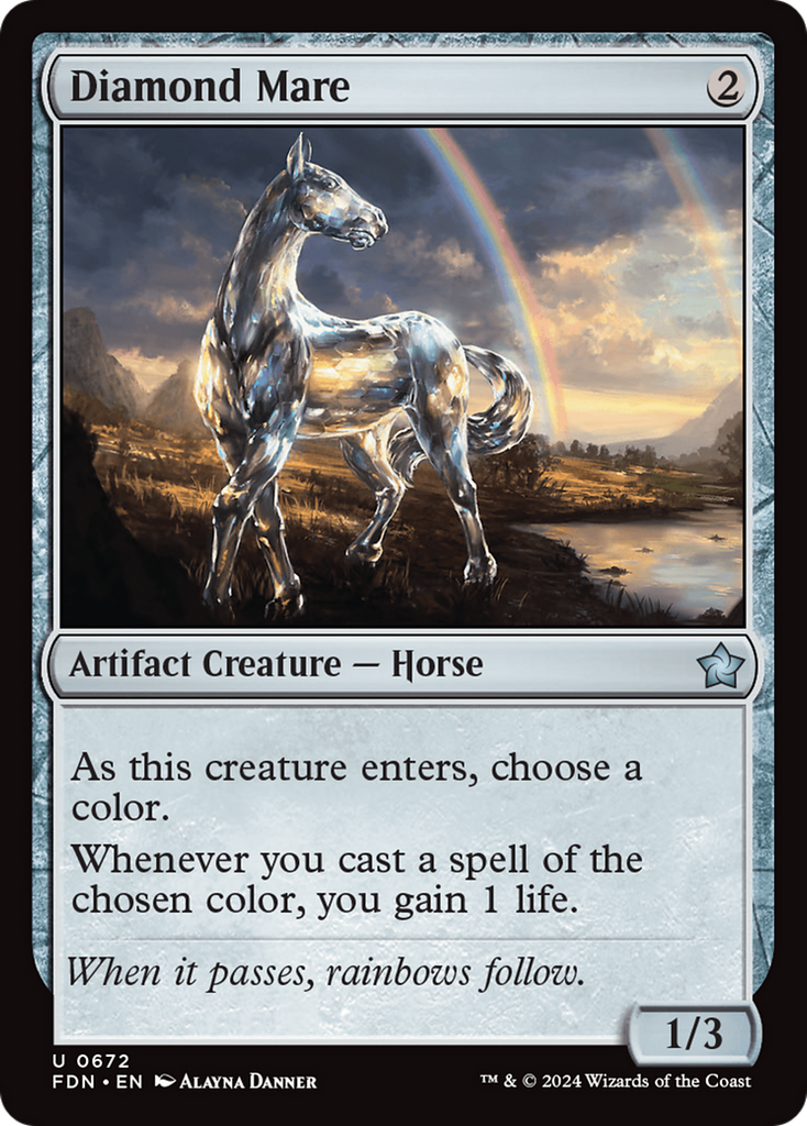 Magic: The Gathering - Diamond Mare - Foundations