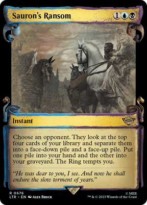 Magic: The Gathering - Sauron's Ransom Foil - The Lord of the Rings: Tales of Middle-earth