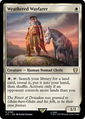 Magic: The Gathering - Weathered Wayfarer - Tales of Middle-earth Commander