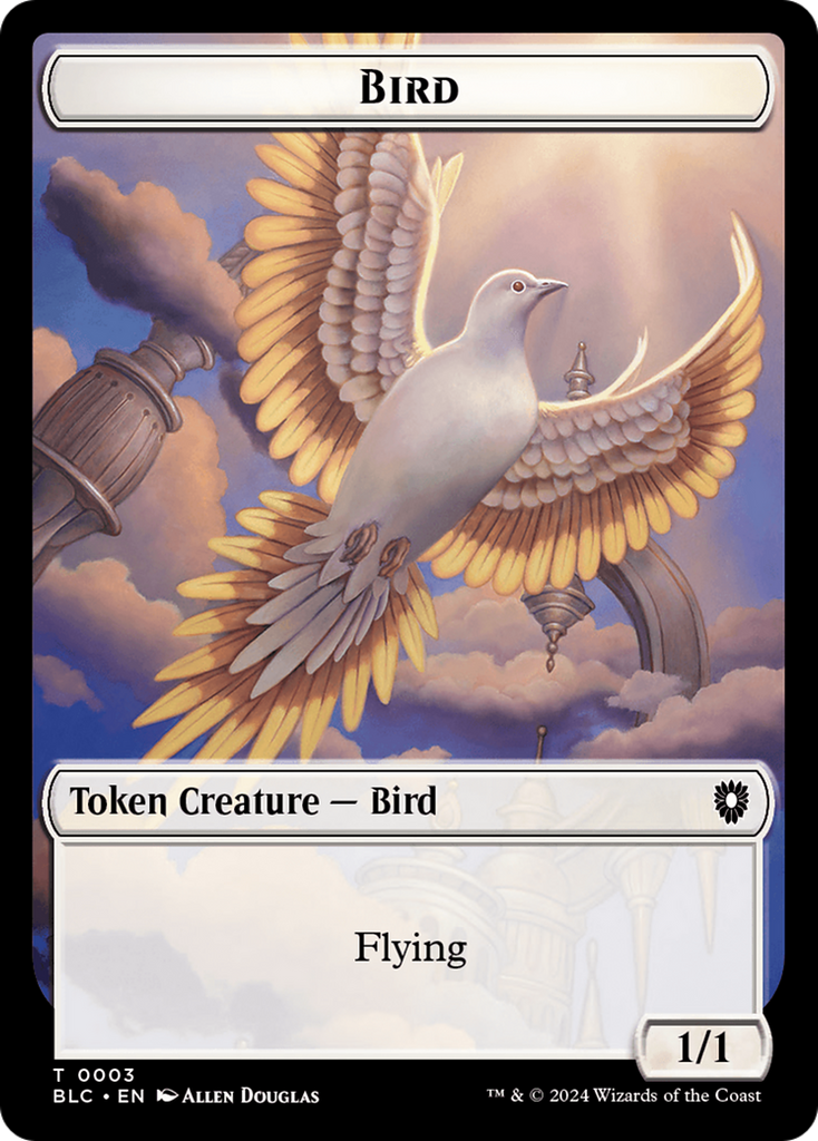 Magic: The Gathering - Bird Token - Bloomburrow Commander Tokens