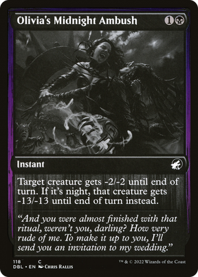 Magic: The Gathering - Olivia's Midnight Ambush Foil - Innistrad: Double Feature