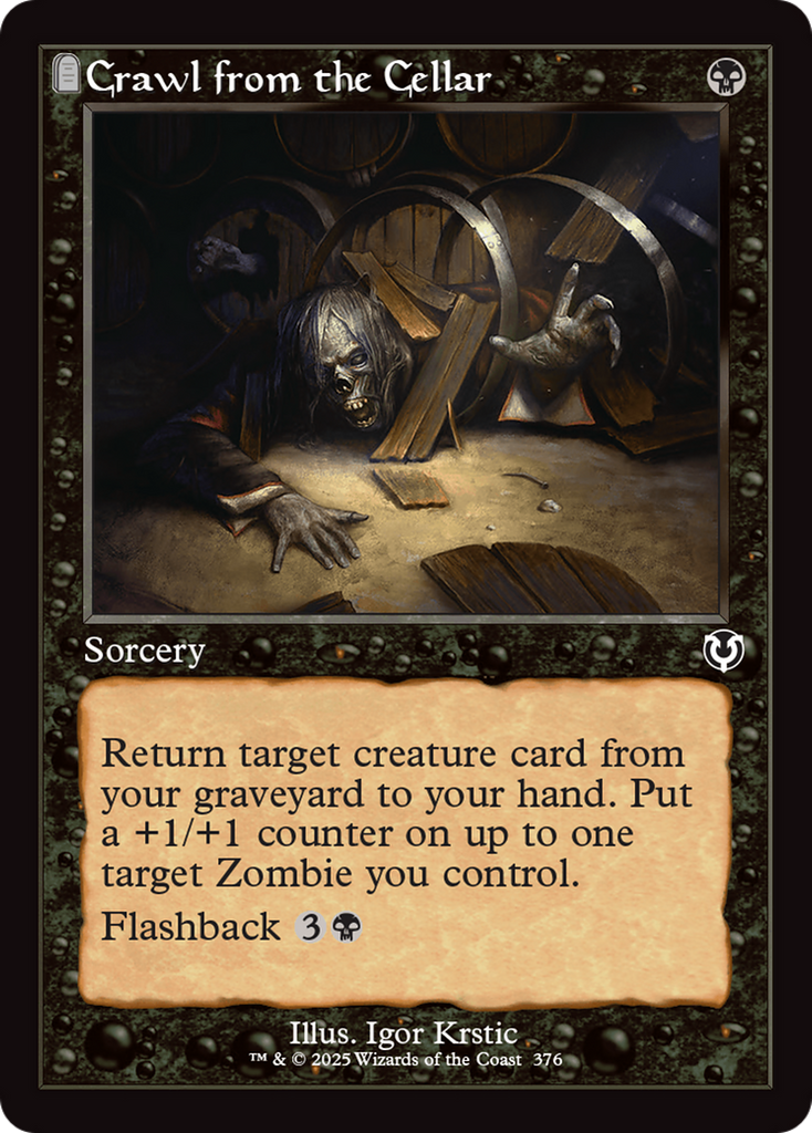 Magic: The Gathering - Crawl from the Cellar - Innistrad Remastered