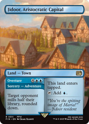 Magic: The Gathering - Jidoor, Aristocratic Capital // Overture Foil - Final Fantasy