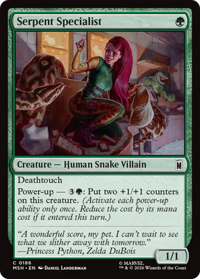 Magic: The Gathering - Serpent Specialist - Marvel Super Heroes