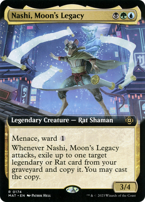 Magic: The Gathering - Nashi, Moon's Legacy Foil - March of the Machine: The Aftermath