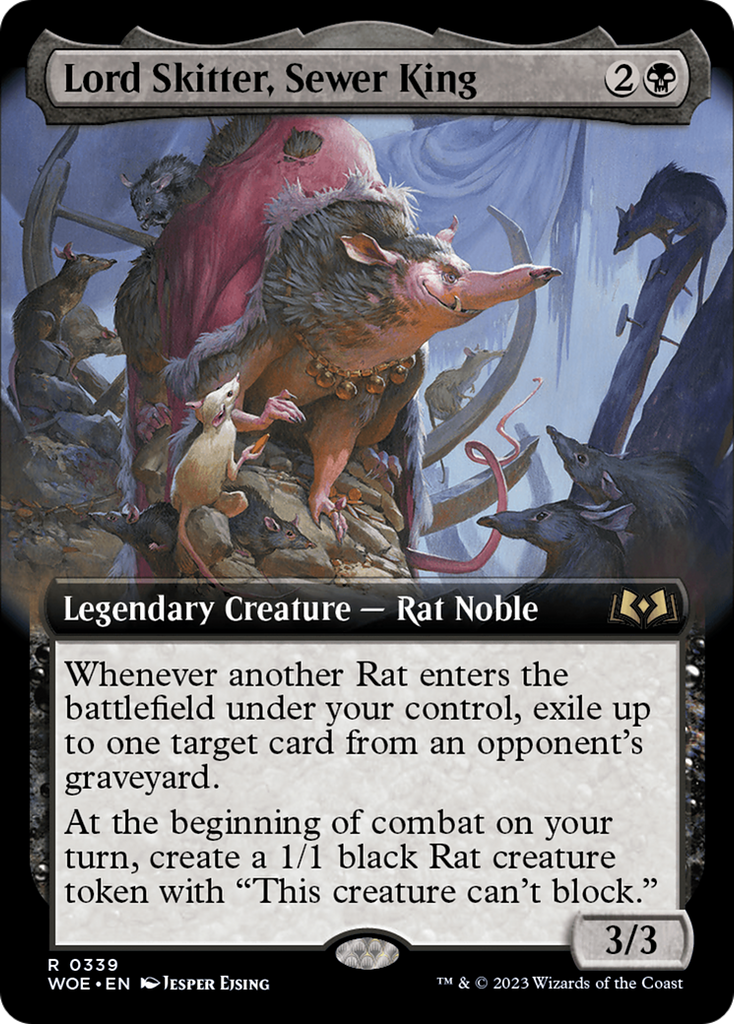 Magic: The Gathering - Lord Skitter, Sewer King - Wilds of Eldraine