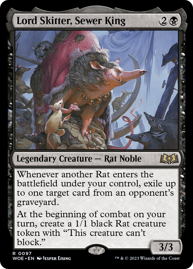 Magic: The Gathering - Lord Skitter, Sewer King - Wilds of Eldraine