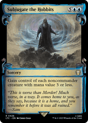 Magic: The Gathering - Subjugate the Hobbits - Tales of Middle-earth Commander