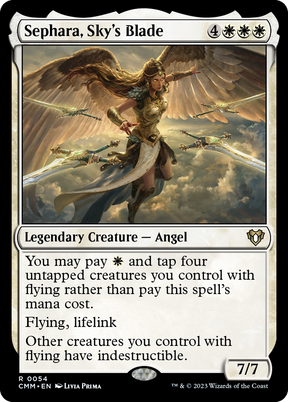 Magic: The Gathering - Sephara, Sky's Blade Foil - Commander Masters