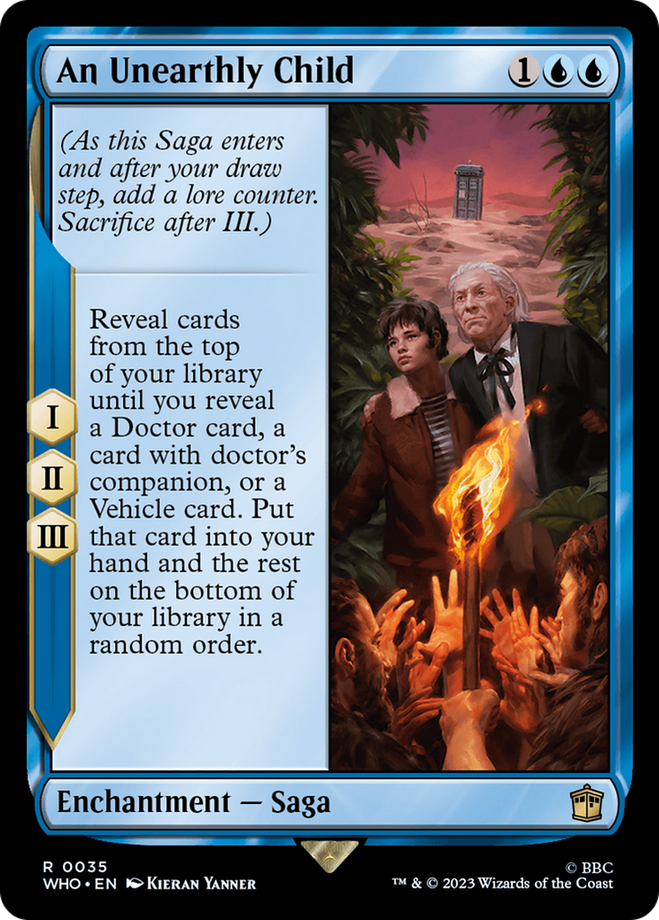 Magic: The Gathering - An Unearthly Child - Doctor Who