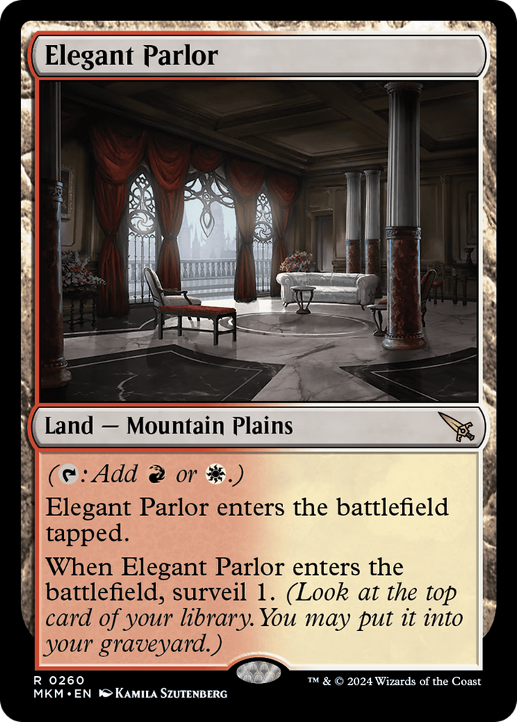 Magic: The Gathering - Elegant Parlor - Murders at Karlov Manor