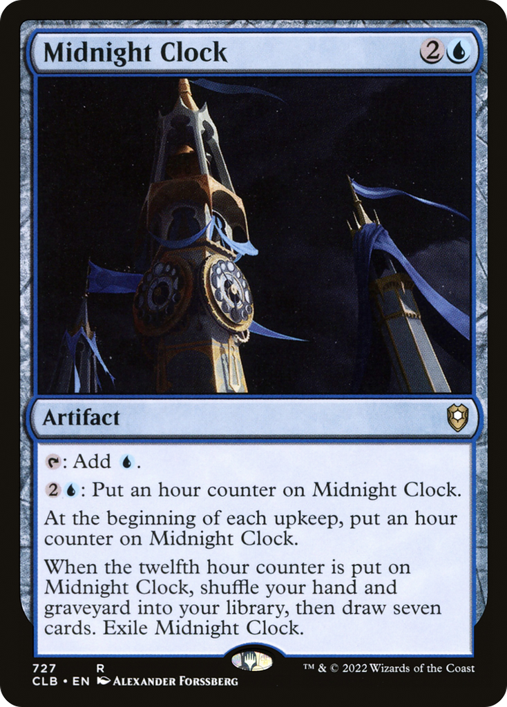 Magic: The Gathering - Midnight Clock - Commander Legends: Battle for Baldur's Gate