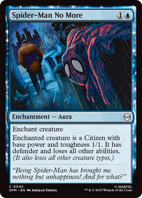 Magic: The Gathering - Spider-Man No More - Marvel's Spider-Man