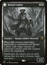 Magic: The Gathering - Brutal Cathar // Moonrage Brute - Innistrad: Double Feature