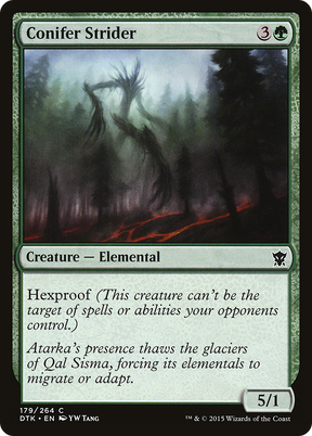 Magic: The Gathering - Conifer Strider Foil - Dragons of Tarkir