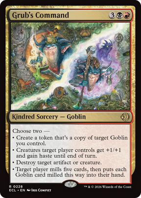Magic: The Gathering - Grub's Command - Lorwyn Eclipsed