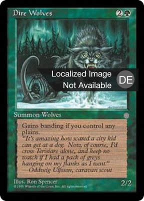 Magic: The Gathering - Eiswölfe - Ice Age