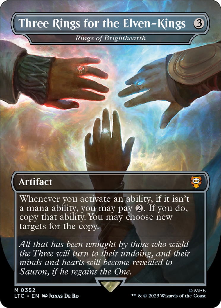 Magic: The Gathering - Rings of Brighthearth Foil - Tales of Middle-earth Commander