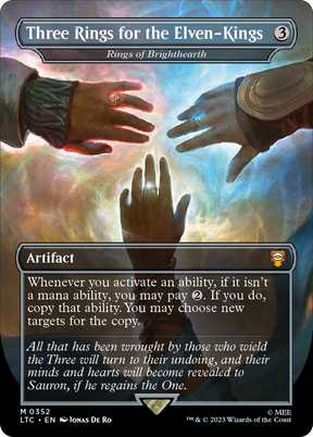Magic: The Gathering - Rings of Brighthearth Foil - Tales of Middle-earth Commander