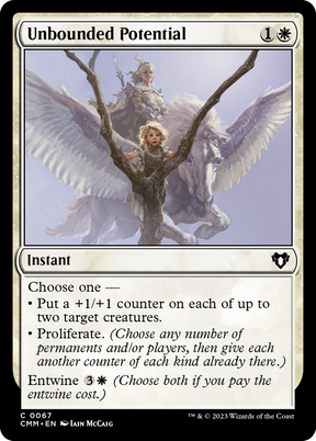 Magic: The Gathering - Unbounded Potential Foil - Commander Masters