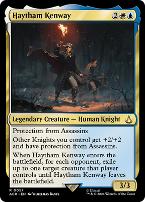 Magic: The Gathering - Haytham Kenway Foil - Assassin's Creed