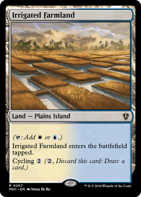 Magic: The Gathering - Irrigated Farmland - Murders at Karlov Manor Commander