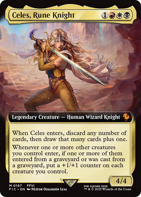 Magic: The Gathering - Celes, Rune Knight - Final Fantasy Commander