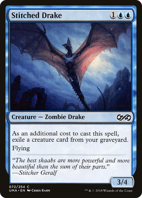 Magic: The Gathering - Stitched Drake Foil - Ultimate Masters